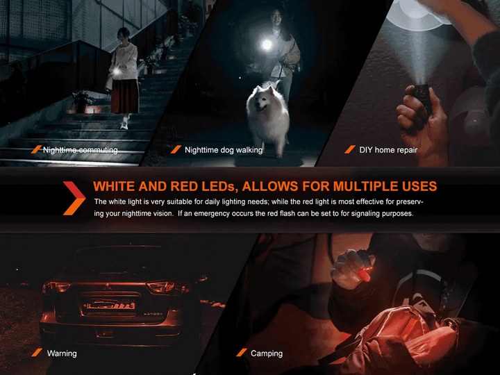 Fenix E03R V2.0 Keychain Flashlight