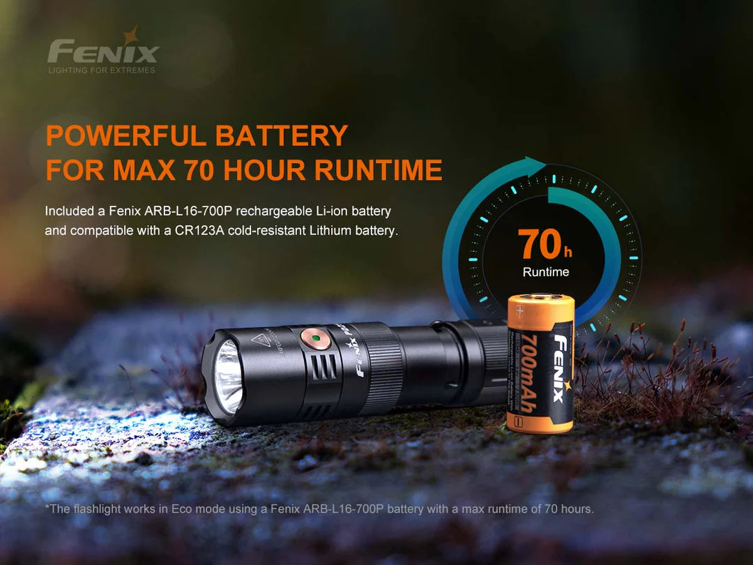 Fenix PD25R Everyday Carry Rechargeable Flashlight