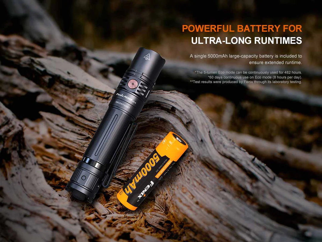 fenix cr123 flashlight Fenix PD36R V2.0 Rechargeable Flashlight