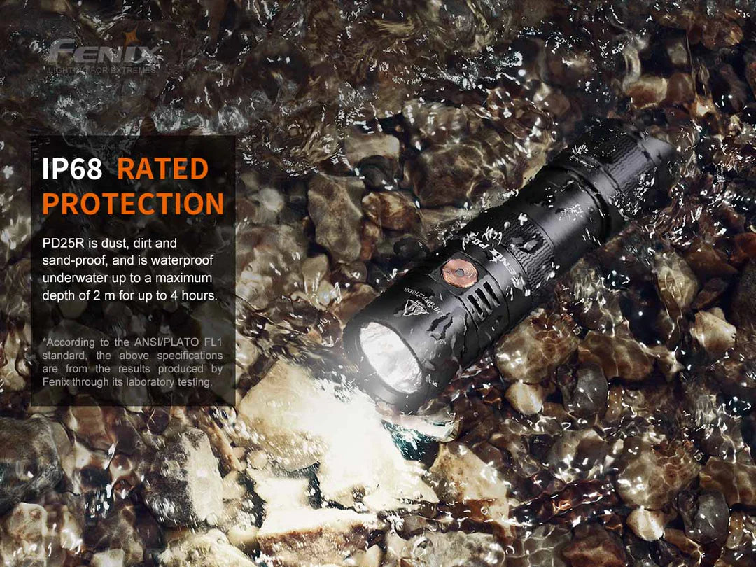 Fenix PD25R Everyday Carry Rechargeable Flashlight