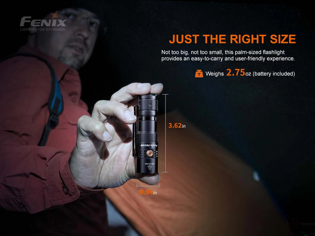 Fenix PD25R Everyday Carry Rechargeable Flashlight