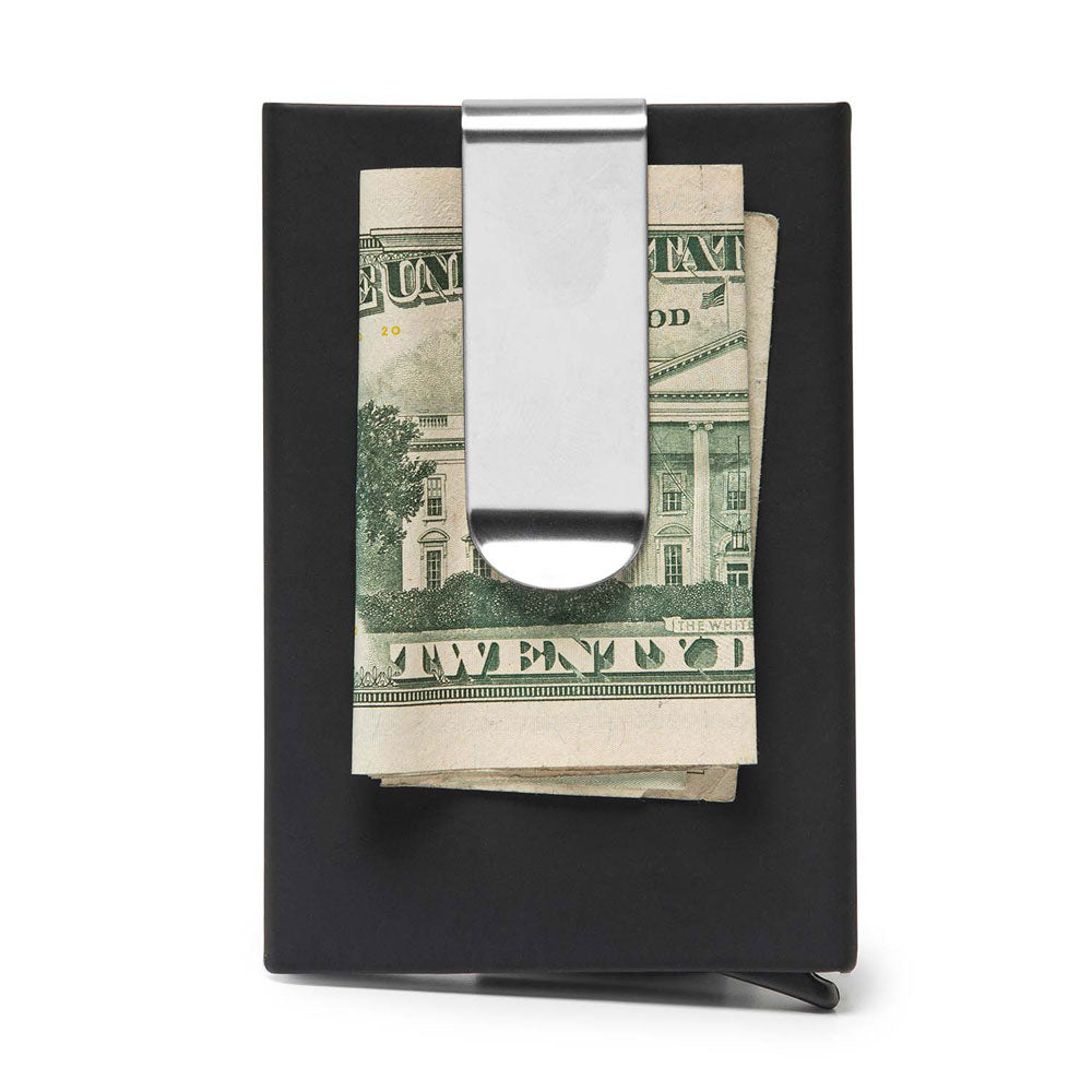 GoDark® Slim Wallet - RFID Card Holder with Money Clip