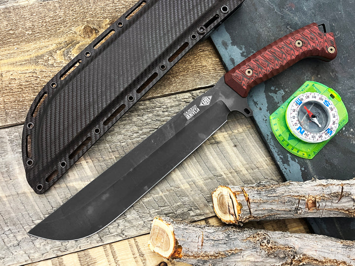 Outfitter Machete  - Midnight/Red - 416