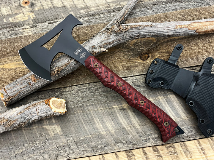 Patriot Hatchet - Stealth Black/Red - 485